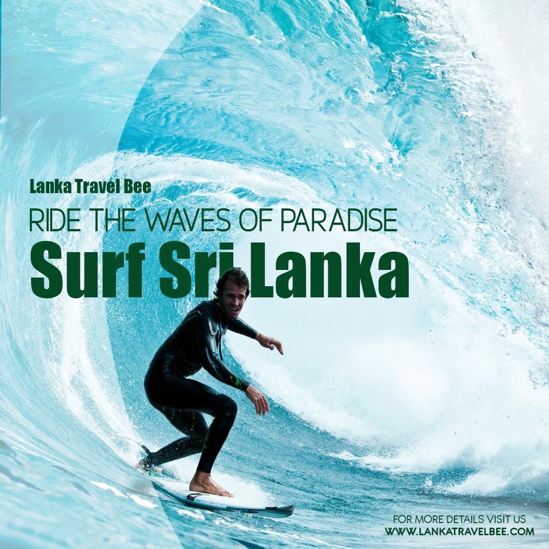 Surfing in Sri Lanka